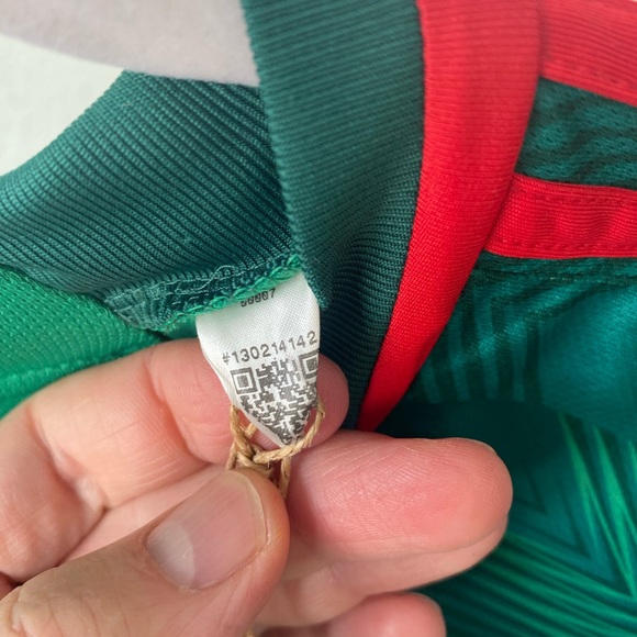 Adidas Mexico Home Soccer Jersey. Green. - Picture 8 of 14